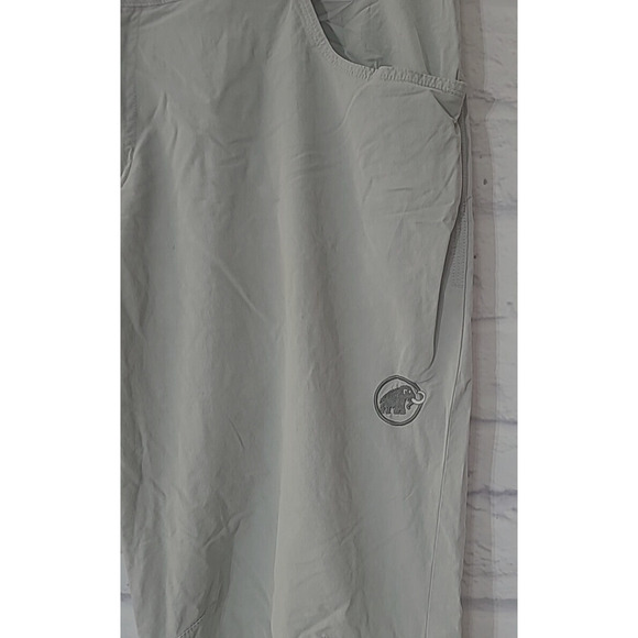 Mammut Outdoor Hiking Pants Men's Size 38 US Gray Pockets Wind Resistant - Picture 2 of 9